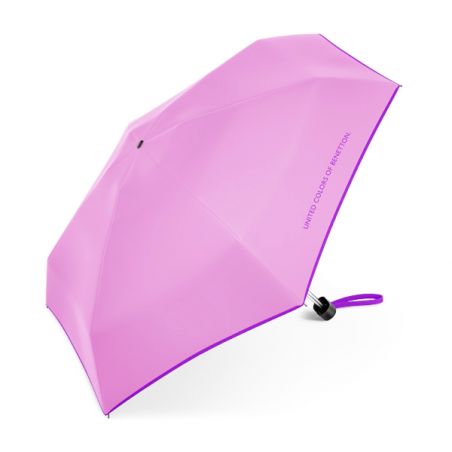 Mini parapluie ultra plat rose Bentton