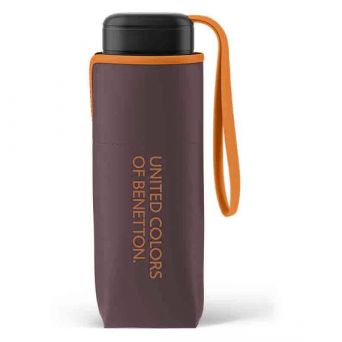 Petit parapluie ultra léger marron chocolat
