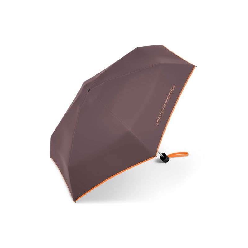 Petit parapluie ultra léger marron chocolat