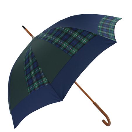 Parapluie long écossais fabrication française