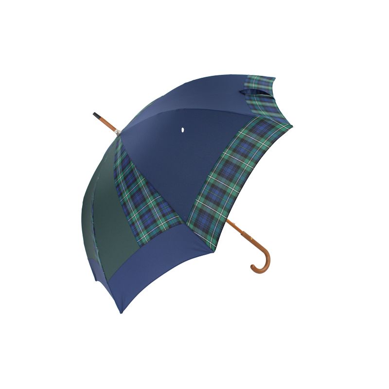 Parapluie long écossais fabrication française