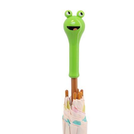 Parapluie enfant grenouille fabriqué en France