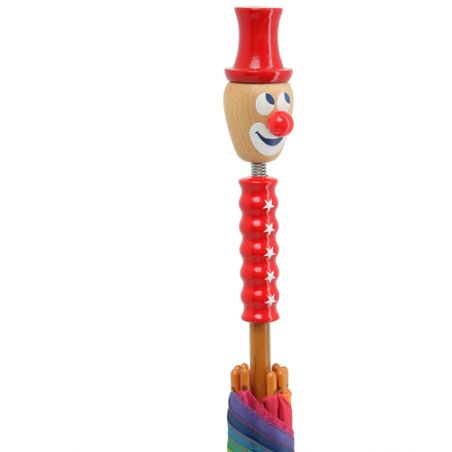 Parapluie enfant tête de clown