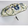 Parapluie pliable haut de gamme automatique motif art déco.