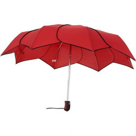 Parapluie rouge pliant Pierre Cardin Sunflowers automatique