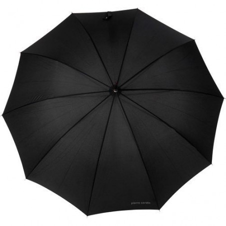 Grand parapluie noir 10 baleines Pierre Cardin