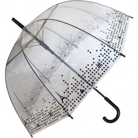 Parapluie cloche transparent paris