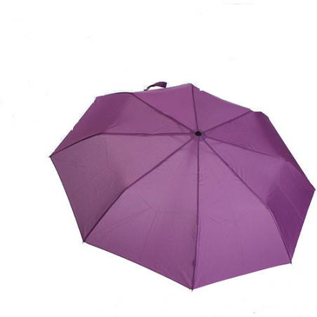 Parapluie pliant automatique 8 baleines violet