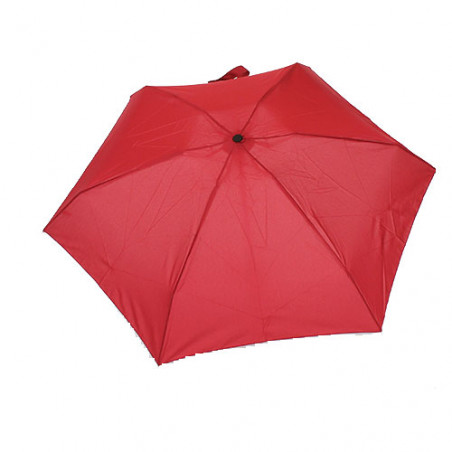 Mini parapluie à ouverture et fermeture automatique rouge