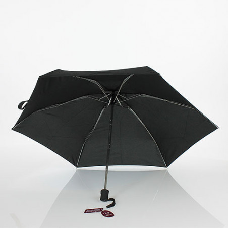 Mini parapluie à ouverture et fermeture automatique noir