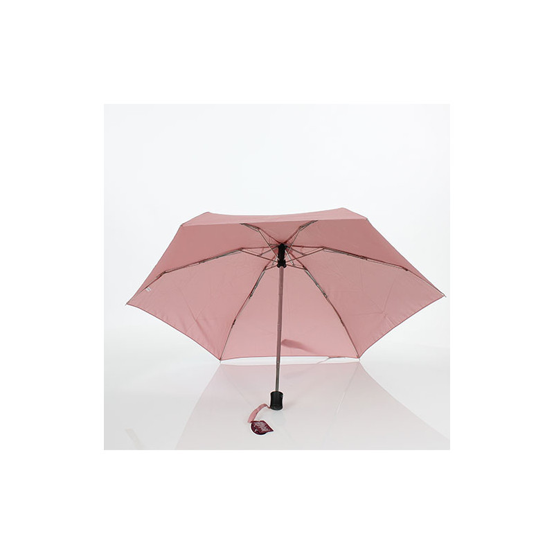 Mini parapluie à ouverture et fermeture automatique rose
