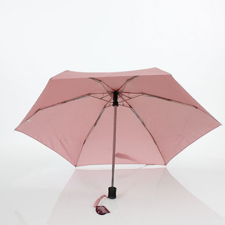 Mini parapluie à ouverture et fermeture automatique rose