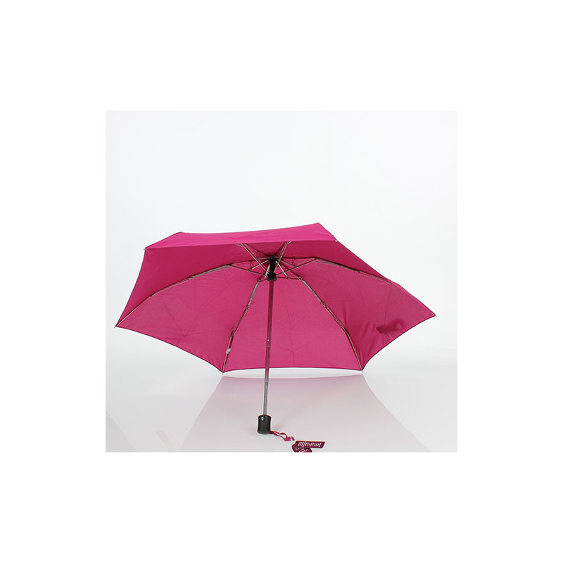 Mini parapluie à ouverture et fermeture automatique fuschia