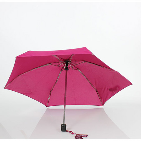 Mini parapluie à ouverture et fermeture automatique fuschia
