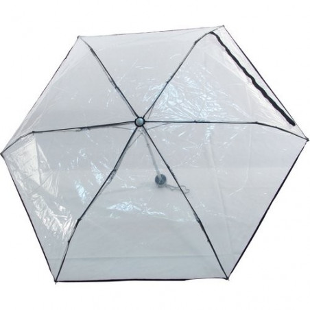 Parapluie pliant transparent