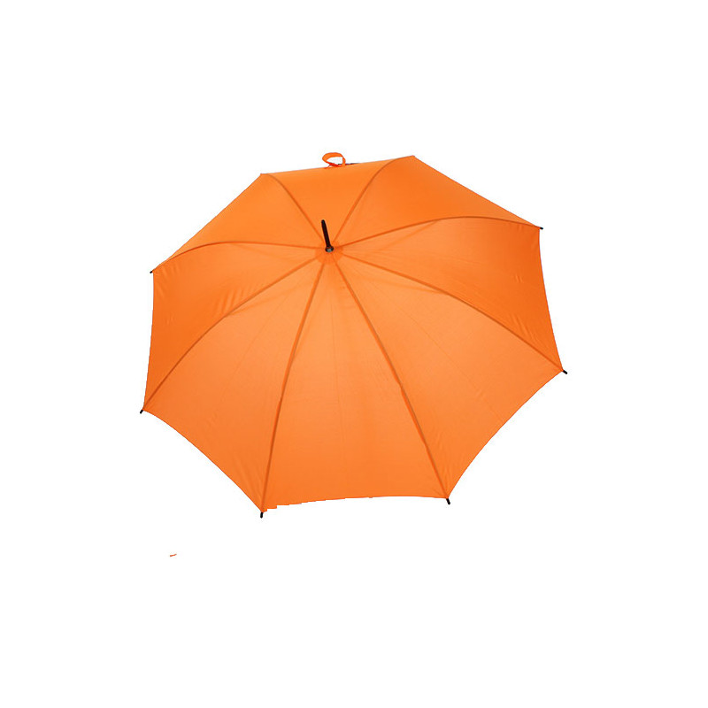 Parapluie droit orange petit prix
