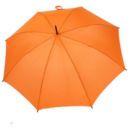 Parapluie droit orange petit prix