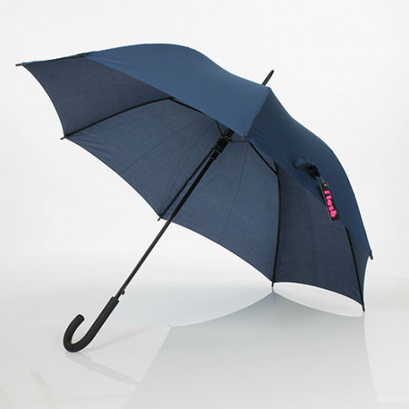 Parapluie droit bleu marine petit prix