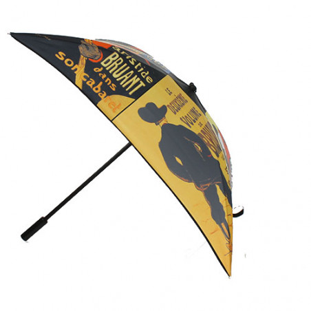 Parapluie carré affiches Toulouse Lautrec