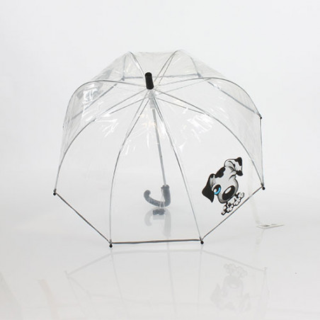 Parapluie réfléchissant enfant noir