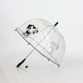 Parapluie réfléchissant enfant noir