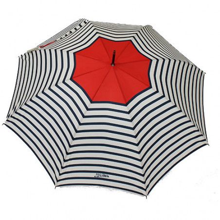 Parapluie canne matelot bleu Jean Paul Gaultier