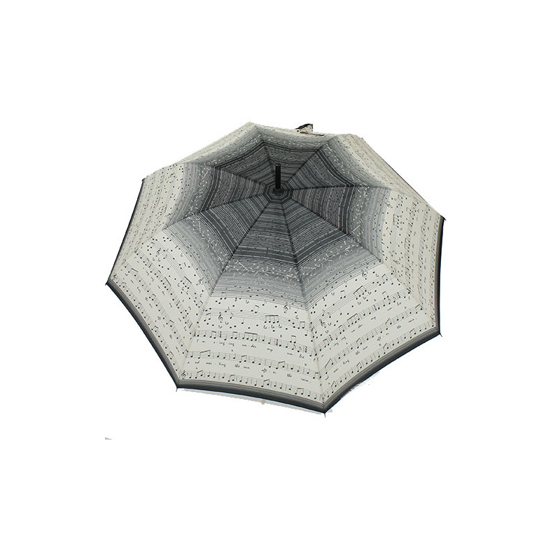 Parapluie noir et blanc partition de musique