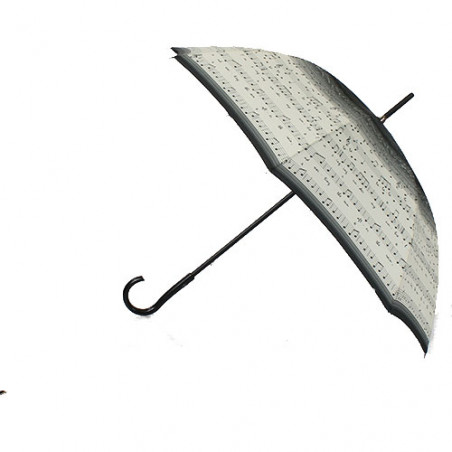 Parapluie noir et blanc partition de musique