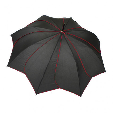 Édition noire Pierre+Cardinpierre cardin Parapluie avec motif tournesol noir et blanc 