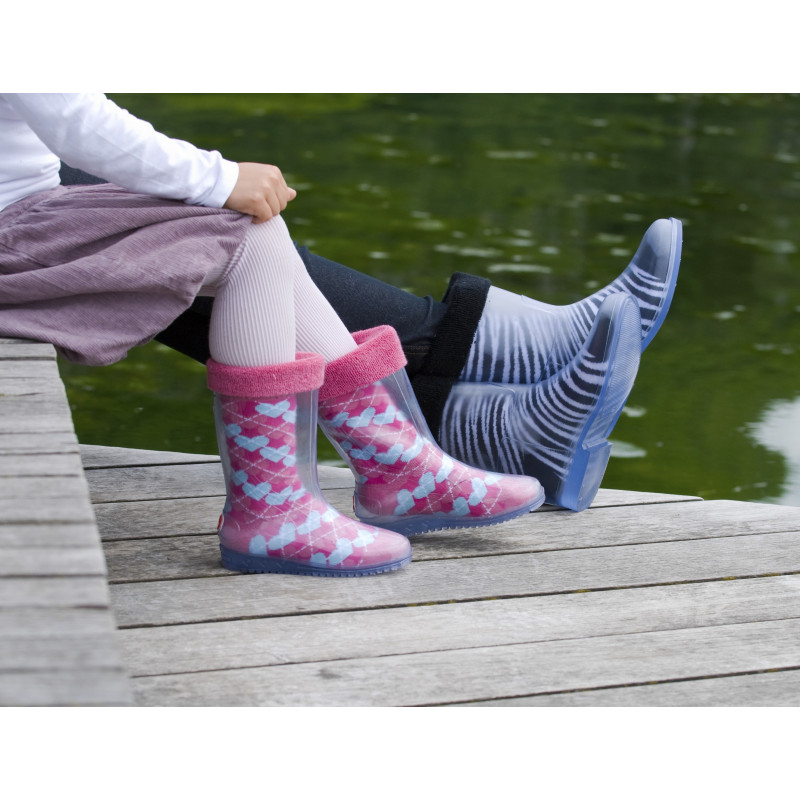 Chaussettes motif étoiles et bandes pour enfants