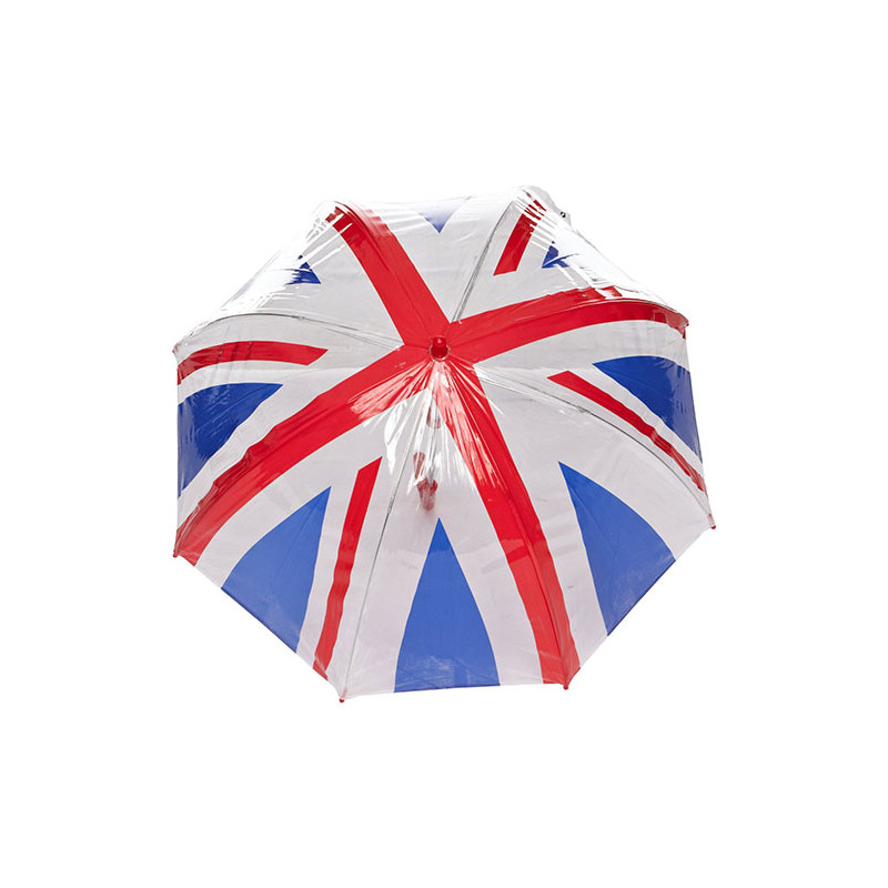 Parapluie enfant transparent Union Jack fulton