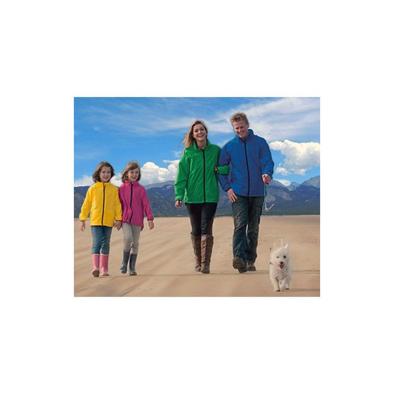 Coupe vent étanche bleu