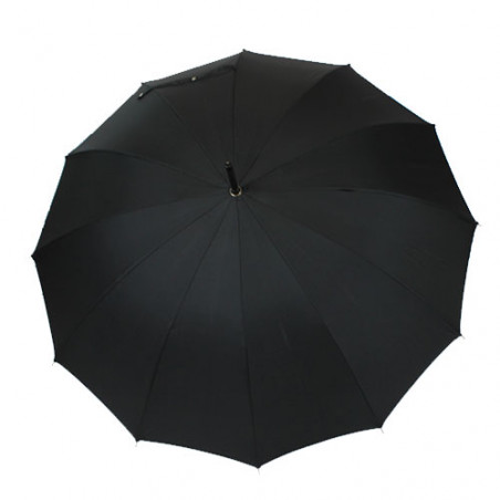 Parapluie luxe toile doublée intérieur imprimé anglais