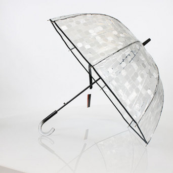 Parapluie cloche transparent Pierre Cardin