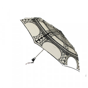 Parapluie Canne Tour Eiffel Rouge - Neuf Avec Étiquettes, Made In France