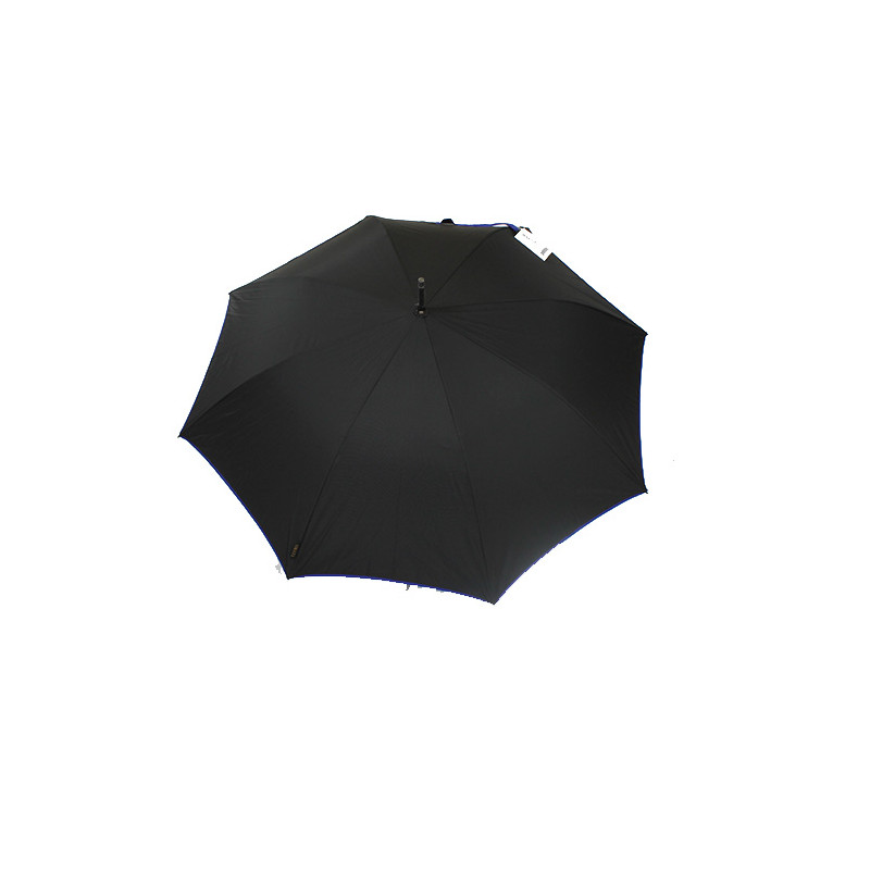 Parapluie résistant au vent noir et bleu