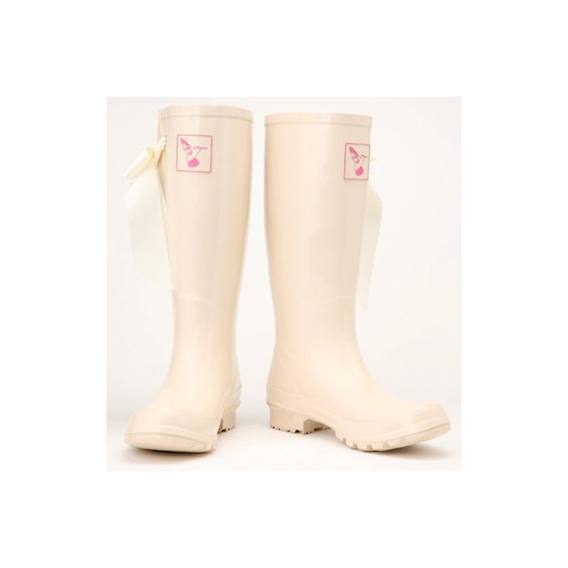 Botte de pluie pour mariée