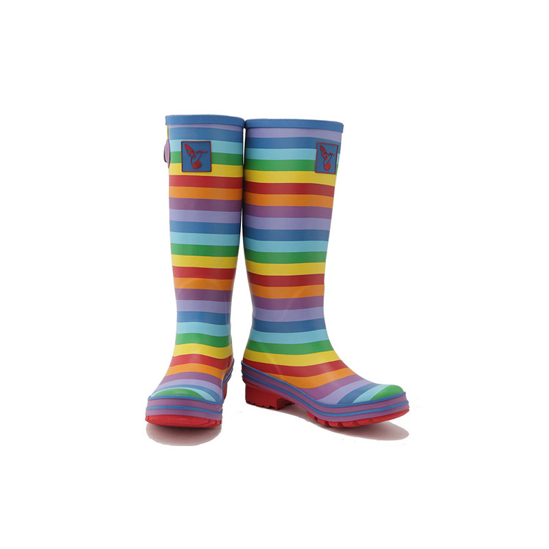 Botte de pluie femme rainbow