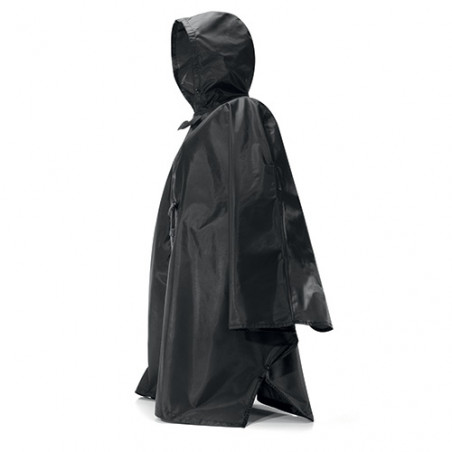 Poncho de pluie noir