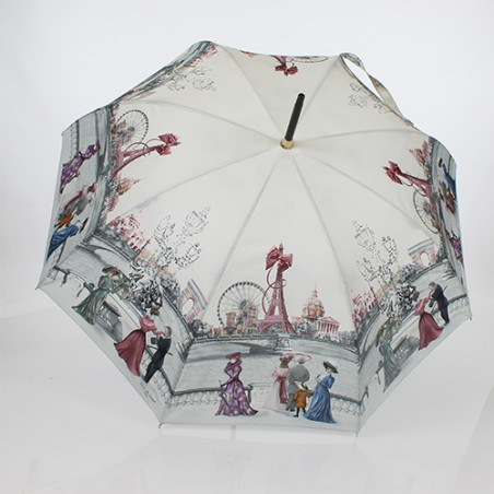 Parapluie canne Paris 1900