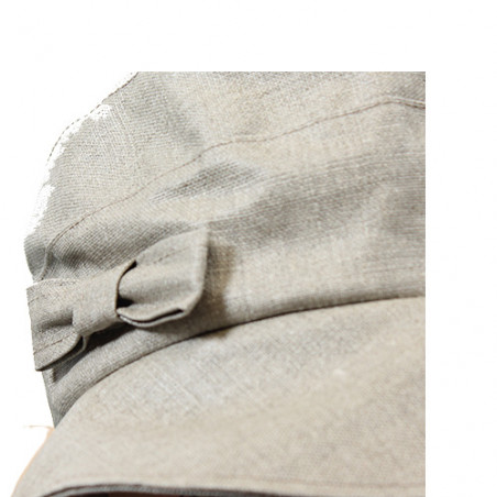 Chapeau de pluie couleur lin beige