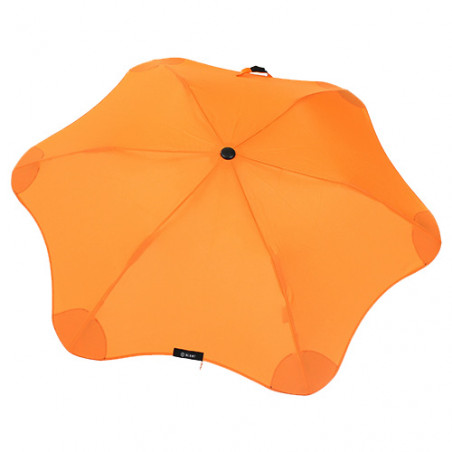 Parapluie anti vent pliant orange