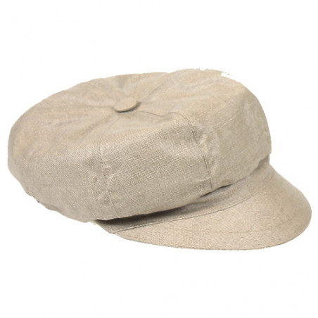 Casquette de pluie beige femme 