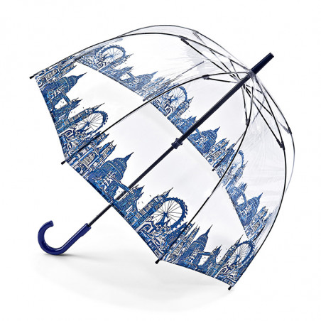 Parapluie transparent cloche london par Fulton