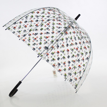 Parapluie transparent cloche Oria Kiely