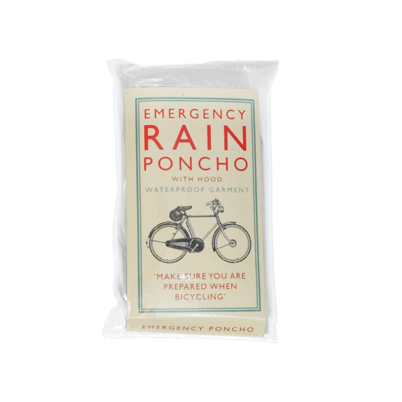 Poncho transparent jetable