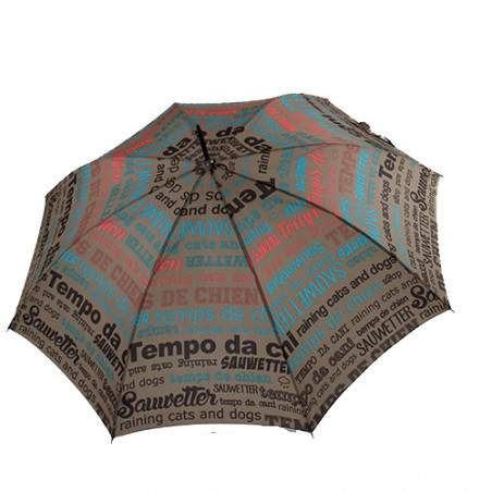 Parapluie beige Temps de chien