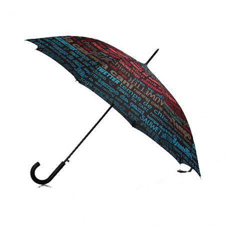 Parapluie marron Temps de chien