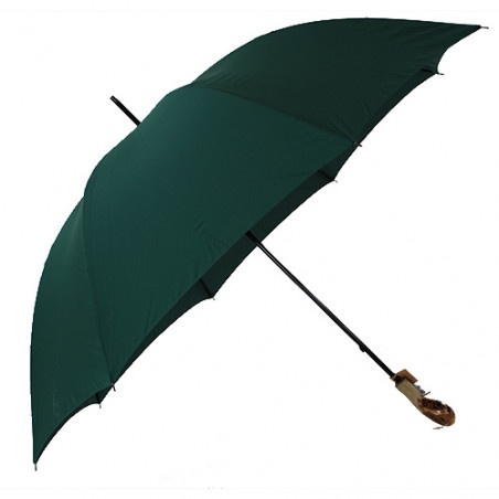 Grand parapluie vert de golf anglais