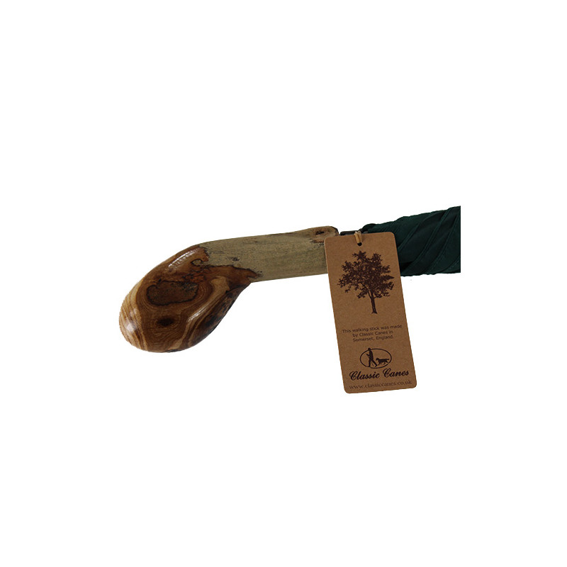 Grand parapluie vert de golf anglais